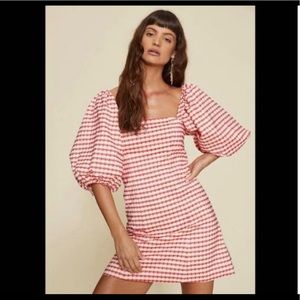 LPA • Revolve • Carly Dress in Gingham heart